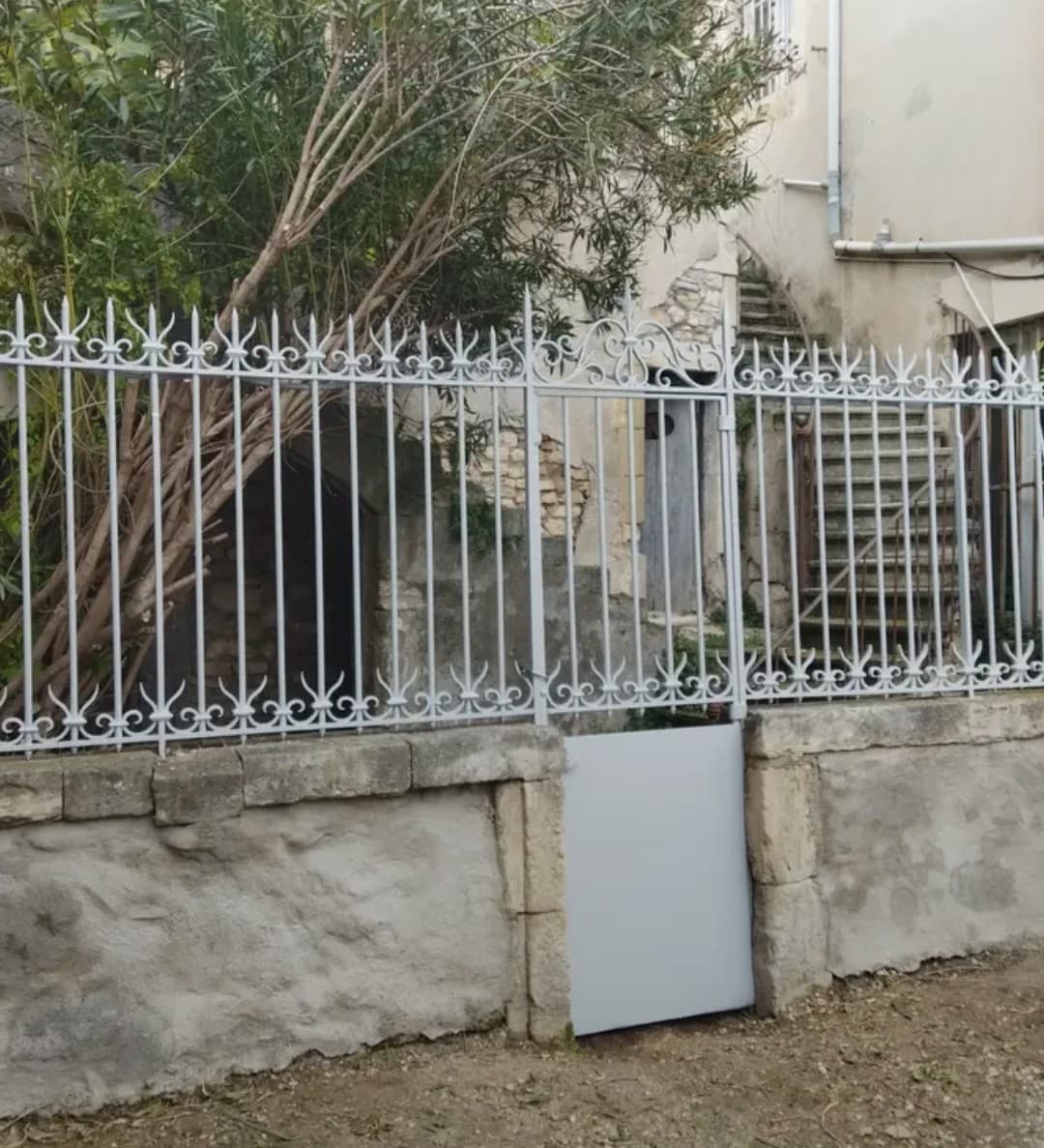 Chantier extérieur — après