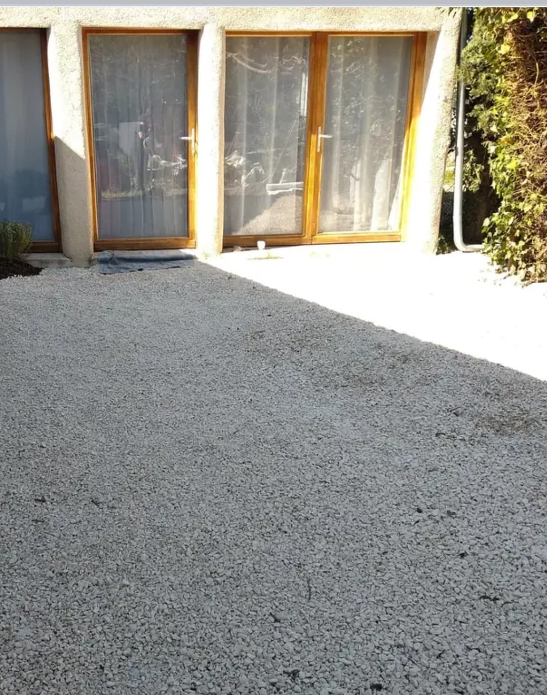 Travaux de finition — après