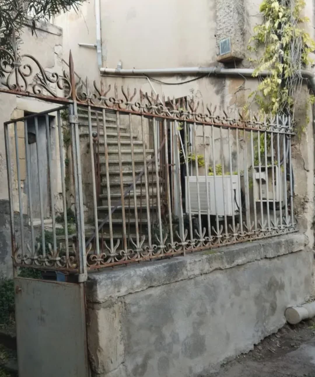 Chantier extérieur — avant